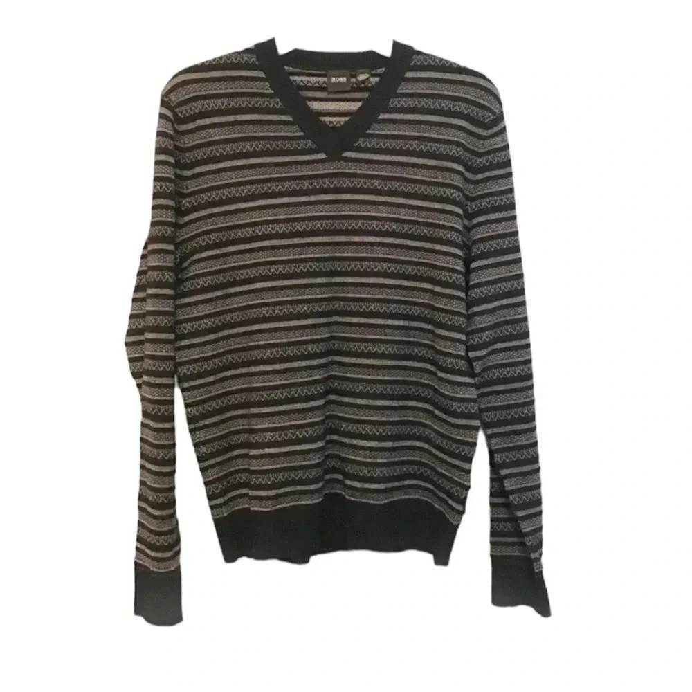 Hugo Boss Benja Virgin Wool Blend Sweater